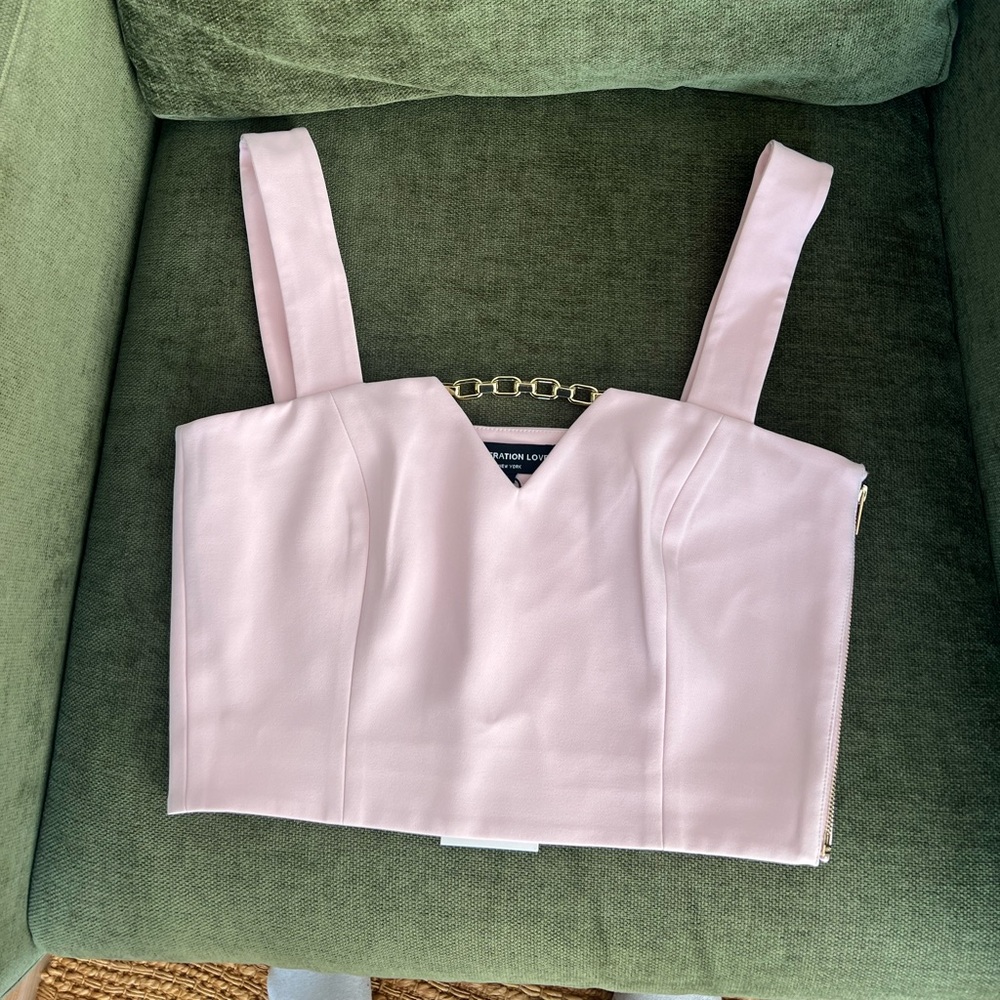 NWT generation love Marcie crop top